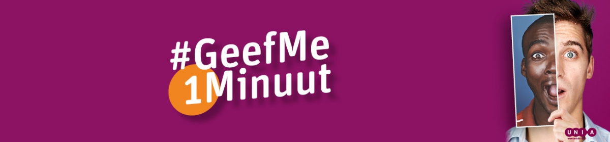 #GeefMe1Minuut: acties in Antwerpen