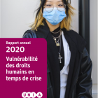 Rapport annuel 2020 : vulnérabilité des droits humains en temps de crise