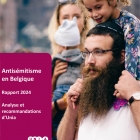 Rapport d’Unia sur l’antisémitisme avec analyse et recommandations (2024)