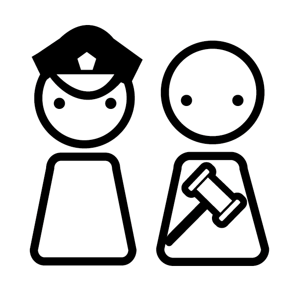 Violence or discrimination against the police