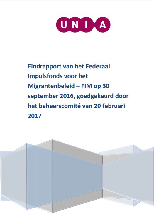 Eindrapport van het Federaal Impulsfonds voor het Migrantenbeleid – FIM op 30 september 2016