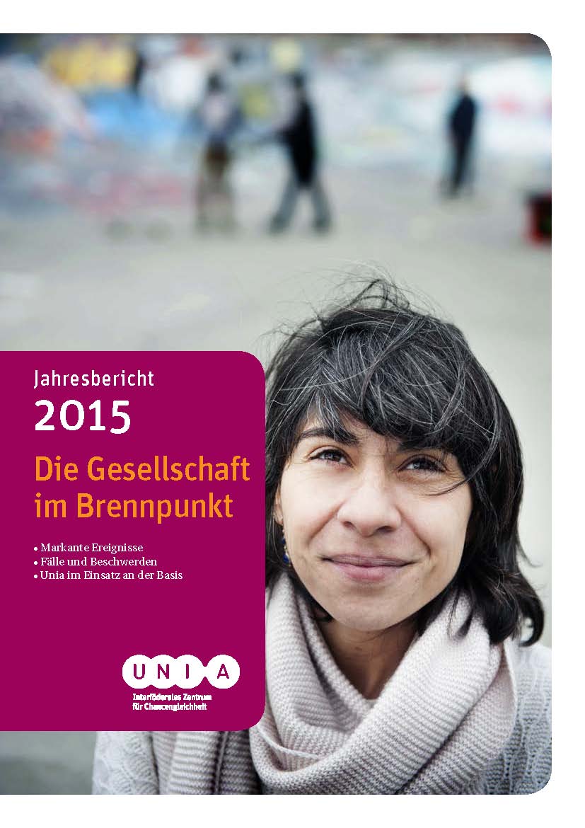 Jahresbericht 2015. Die Gesellschaft im Brennpunkt