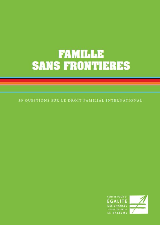Brochure 2009 : Famille sans frontière
